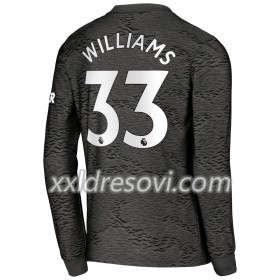 Manchester United Williams 33 Drugi Nogometni Dres 2020-2021 Dugim Rukavima